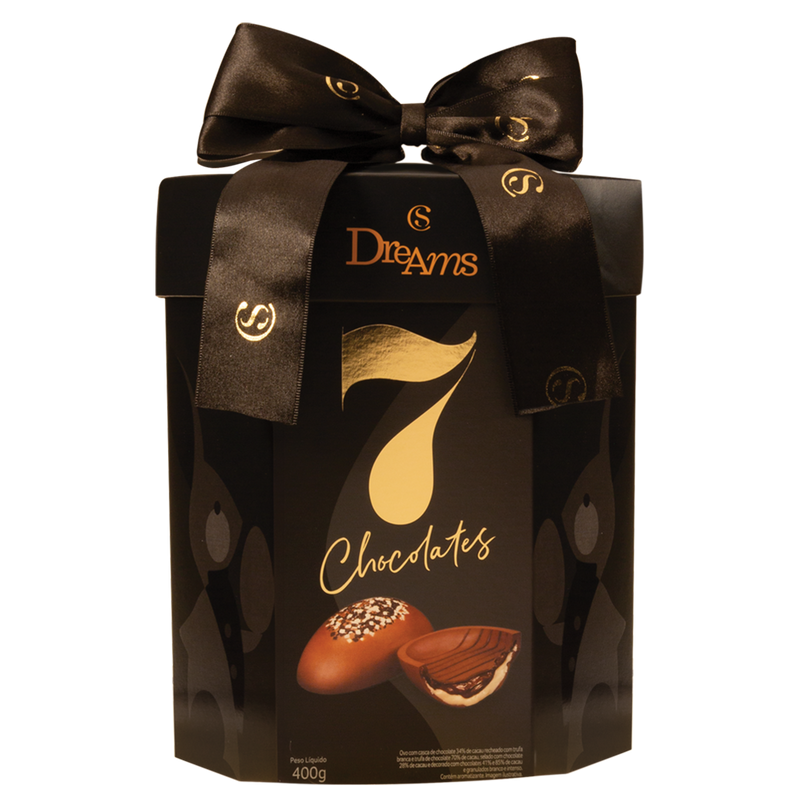 Ovo de páscoa dreams 7 chocolates 400g